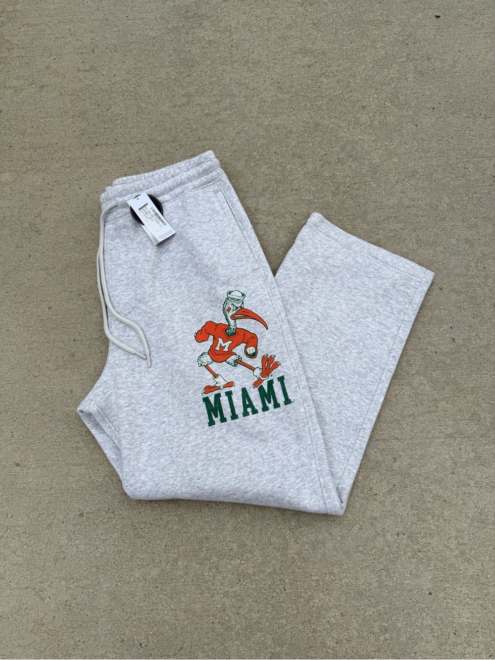 NWT Hollister Miami Hurricanes Sweatpants